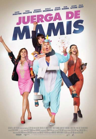 Juerga de mamis - cartel