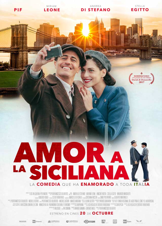 Amor a la siciliana - cartel
