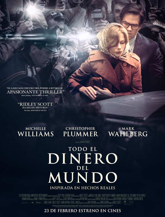 Todo el dinero del mundo - cartel