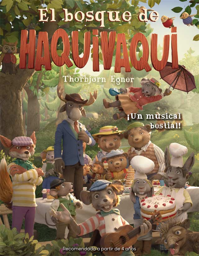 El bosque de Haquivaqui - cartel