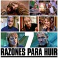 7 razones para huir cartel reducido