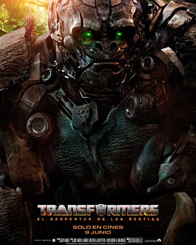 Transformers El despertar de las bestias cartel de la película 3 de 4