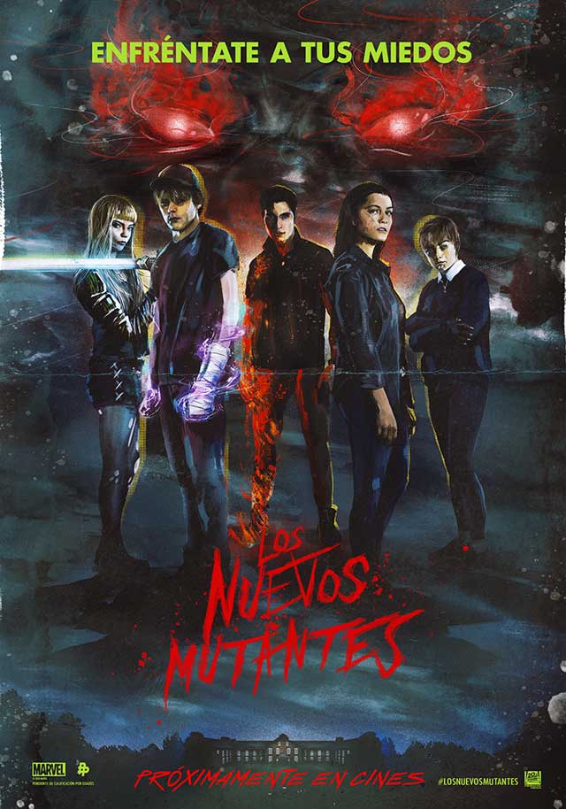 Los nuevos mutantes - cartel