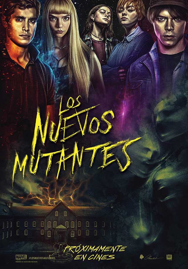 Los nuevos mutantes - cartel