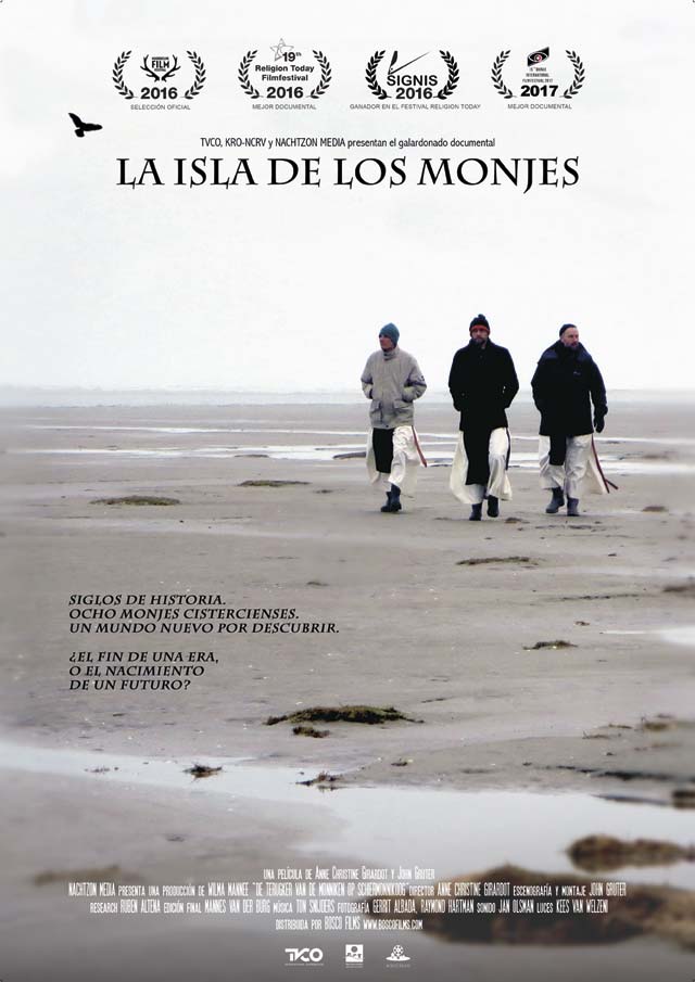 La isla de los monjes - cartel