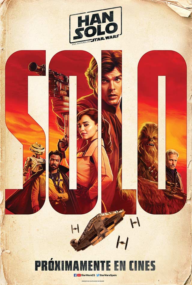 Han Solo: Una historia de Star Wars - cartel teaser