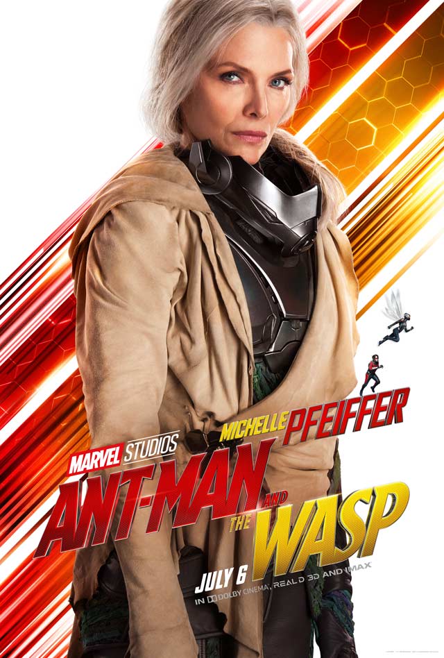 Ant-Man y la avispa - cartel Michelle Pfeiffer