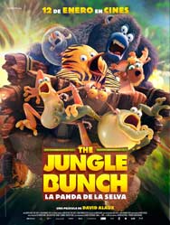 Cartel de The jungle bunch, la panda de la selva
