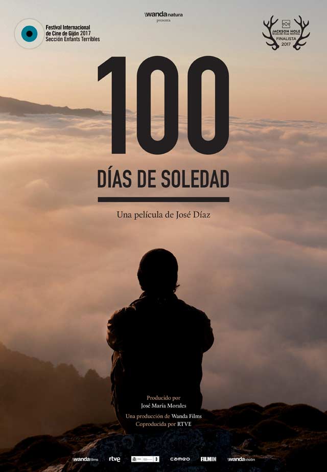 100 días de soledad - cartel