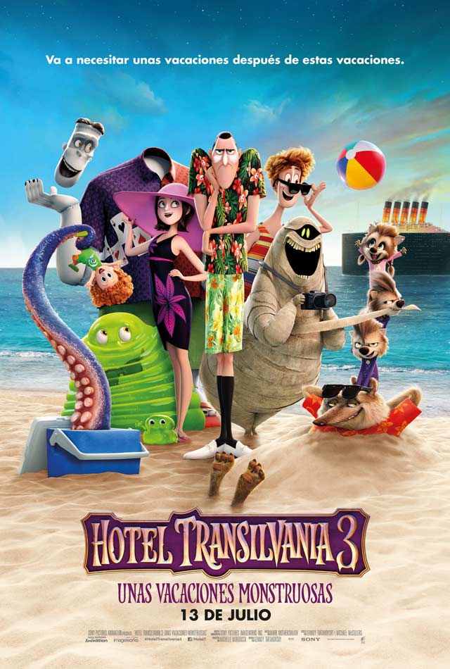 Hotel Transilvania 3 - cartel