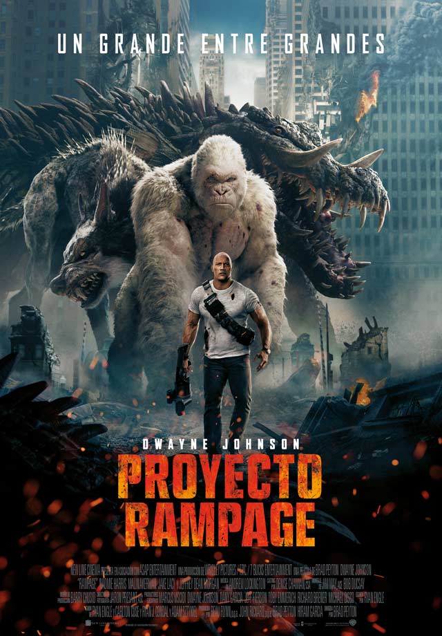 Proyecto Rampage - cartel