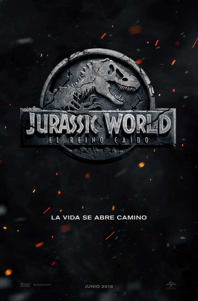 Jurassic World: El reino caído - cartel teaser