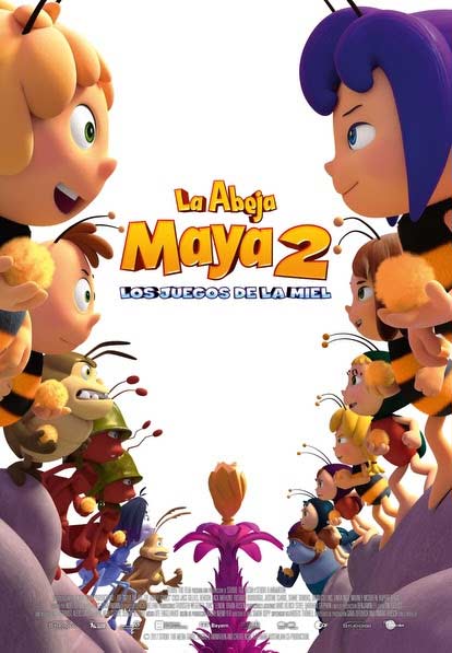 La abeja Maya 2: Los juegos de la miel - cartel
