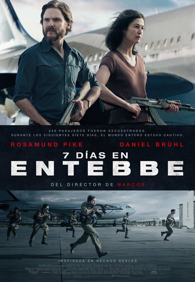 7 días en Entebbe - cartel final