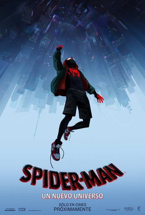 Spider-man: Un nuevo universo - cartel