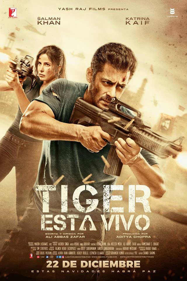 Tiger está vivo - cartel