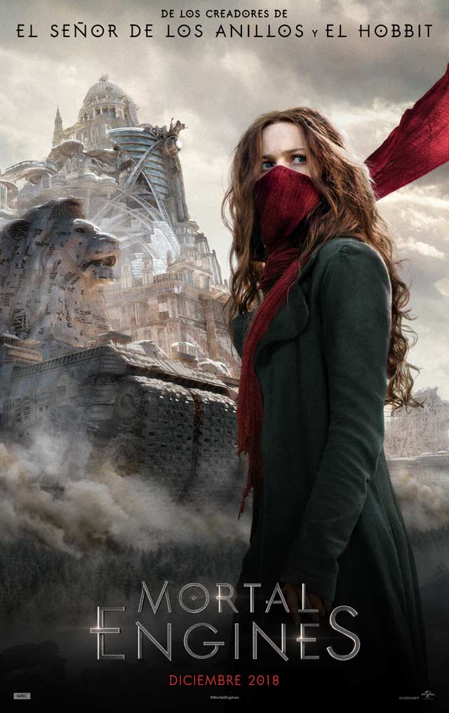 Mortal engines - cartel Hera Hilmar es Hester Shaw