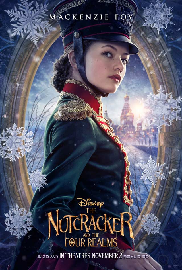 El cascanueces y los 4 reinos - cartel Mackenzie Foy es Clara