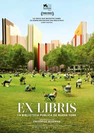 Cartel de Ex Libris: La biblioteca pública de Nueva York