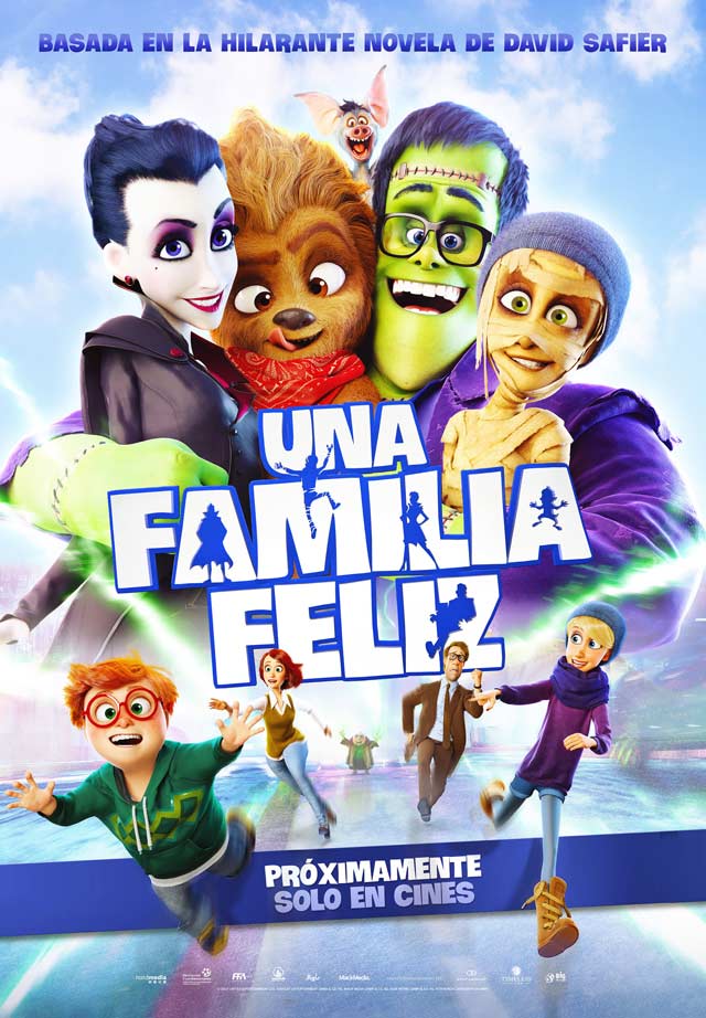 Una familia feliz - cartel
