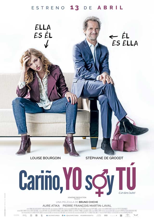 Cariño, yo soy tú - cartel