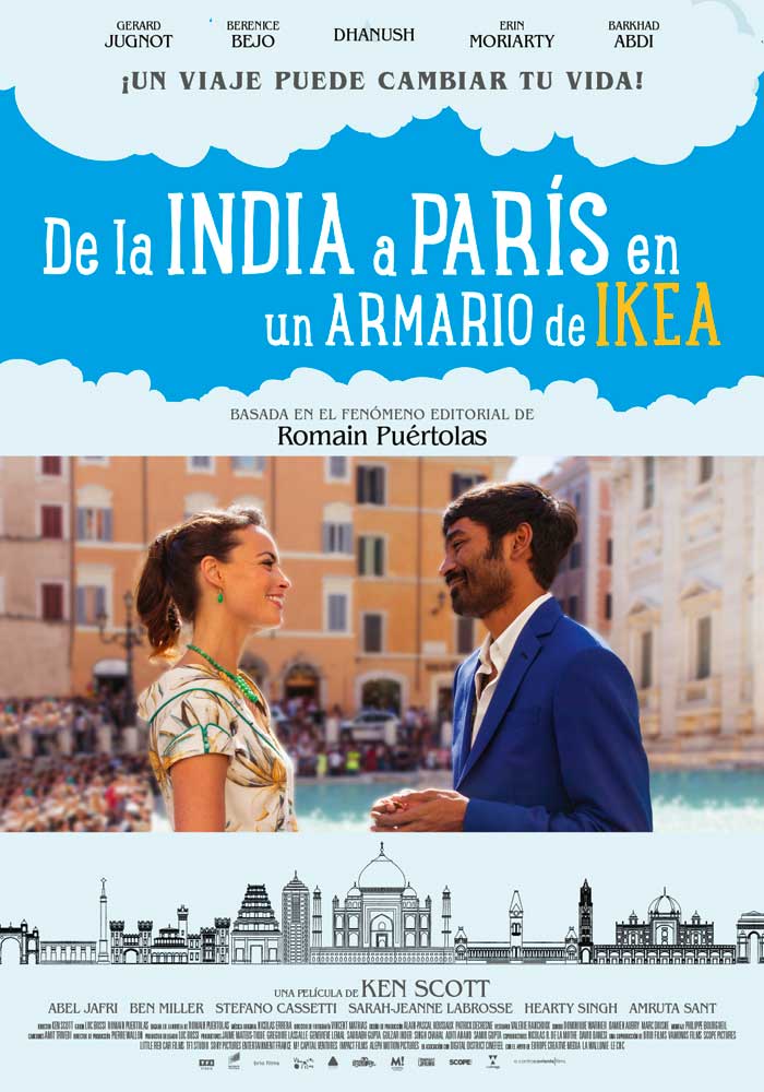 De la India a París en un armario de Ikea - cartel