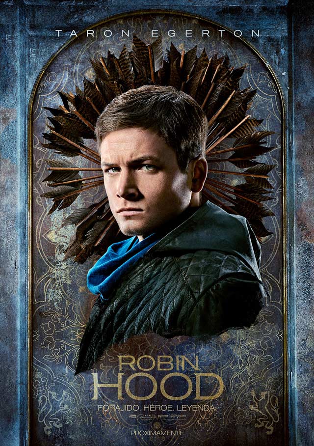 Robin Hood - cartel Taron Egerton