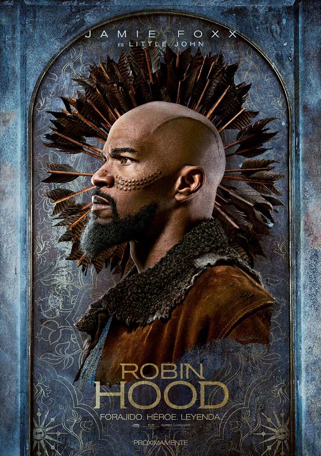 Robin Hood - cartel Jamie Foxx es Little John