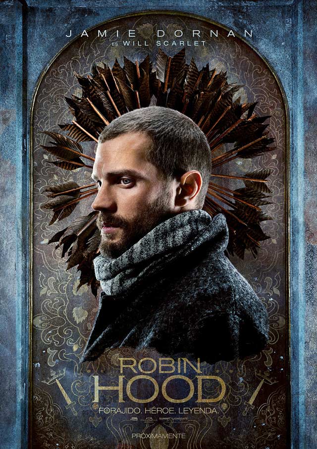 Robin Hood - cartel Jamie Dornan es Will Scarlet