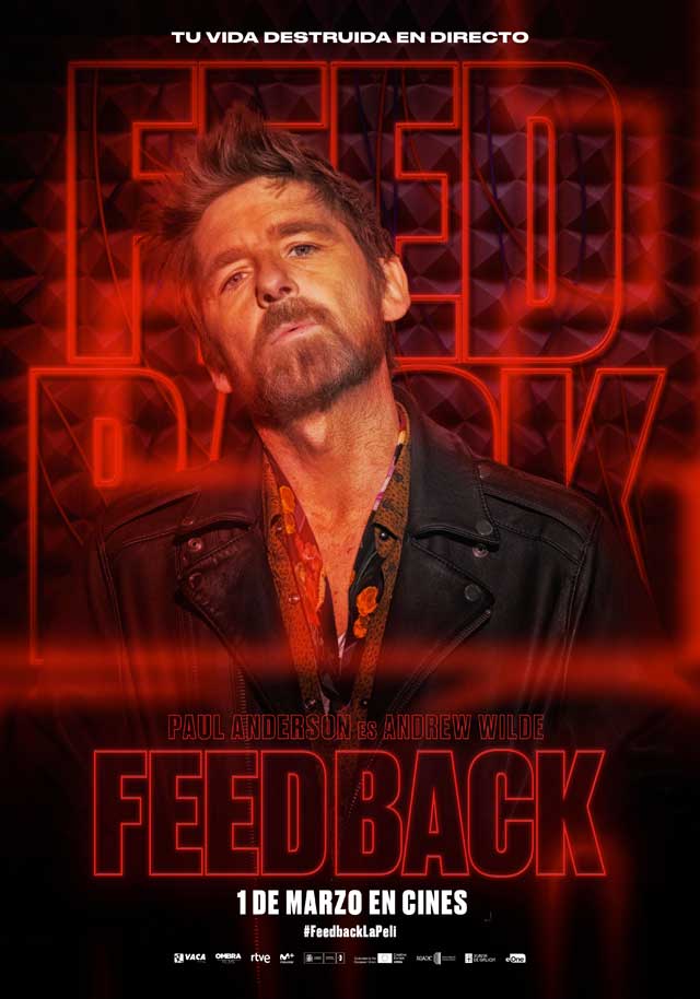 Feedback - cartel Paul Anderson es Andrew Wilde