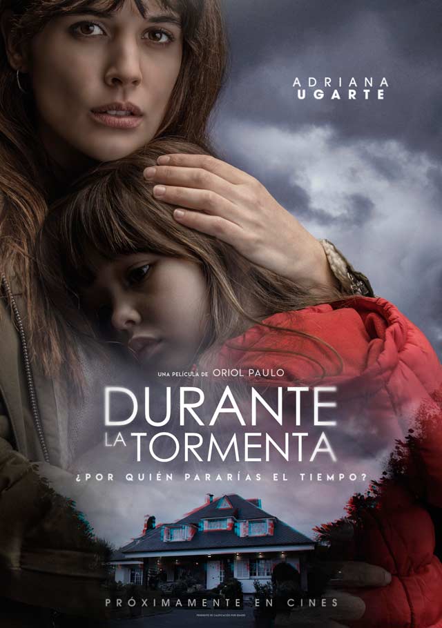 Durante la tormenta - cartel Adriana Ugarte