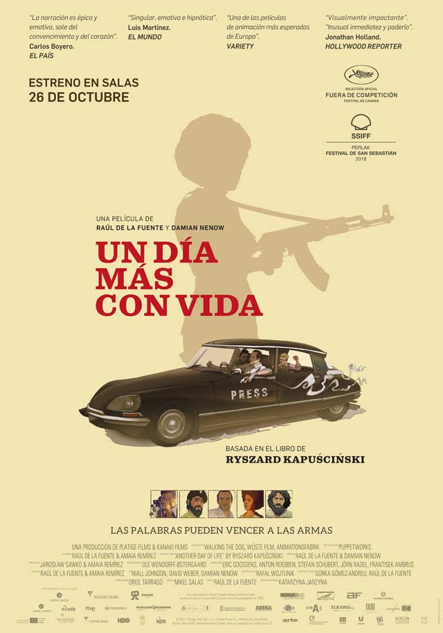 Un día más con vida - cartel