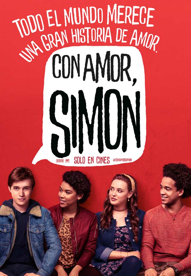 Con amor, Simon - cartel