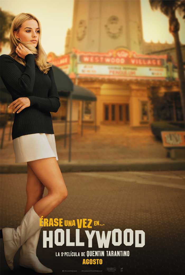 Érase una vez en... Hollywood - cartel Margot Robbie