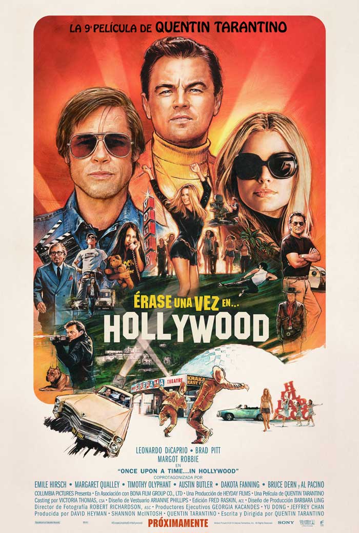 Érase una vez en... Hollywood - cartel