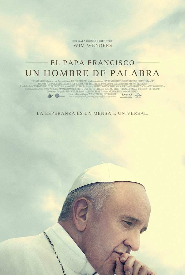 El Papa Francisco: Un hombre de palabra - cartel