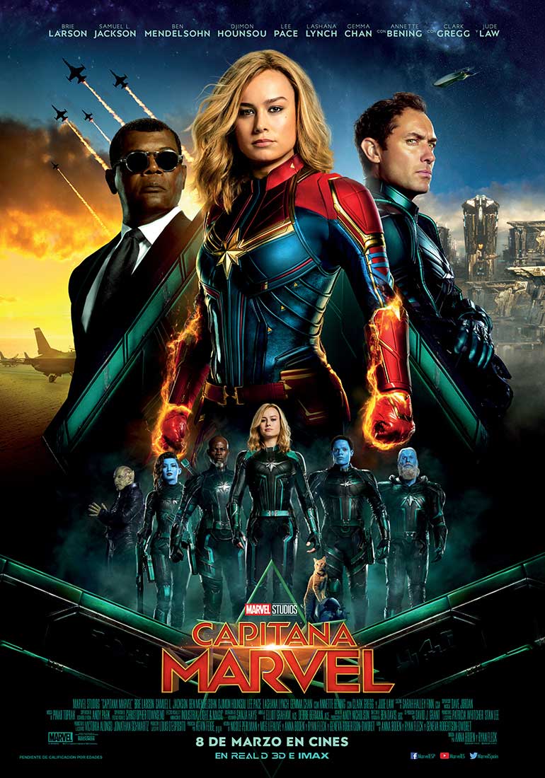 Capitana Marvel - cartel