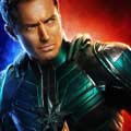 Capitana Marvel cartel reducido Jude Law