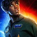 Capitana Marvel cartel reducido Lashana Lynch
