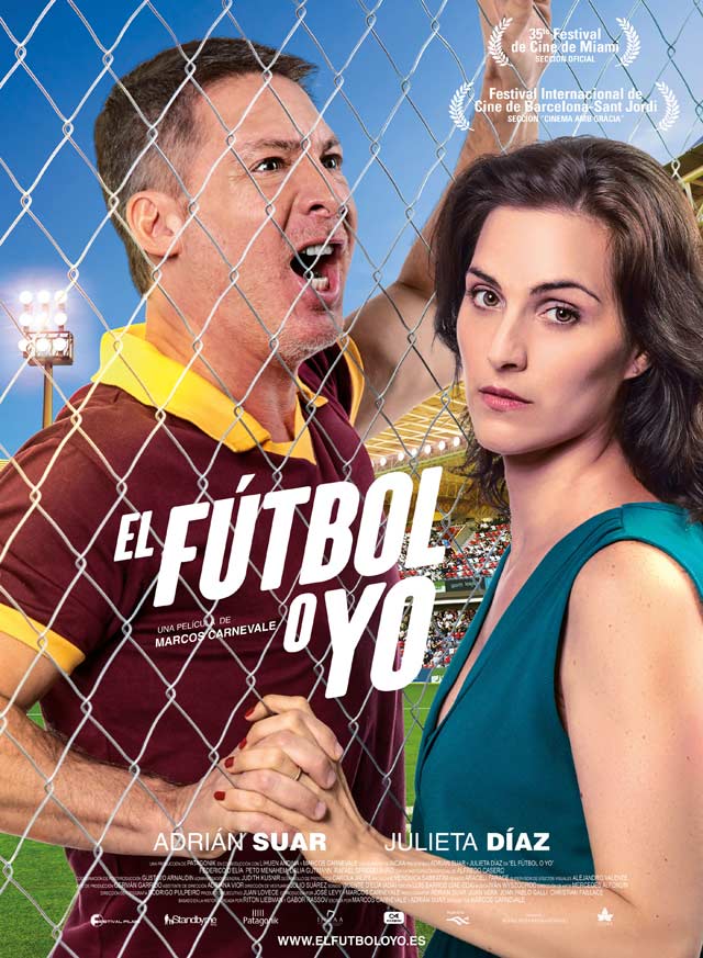 El fútbol o yo - cartel