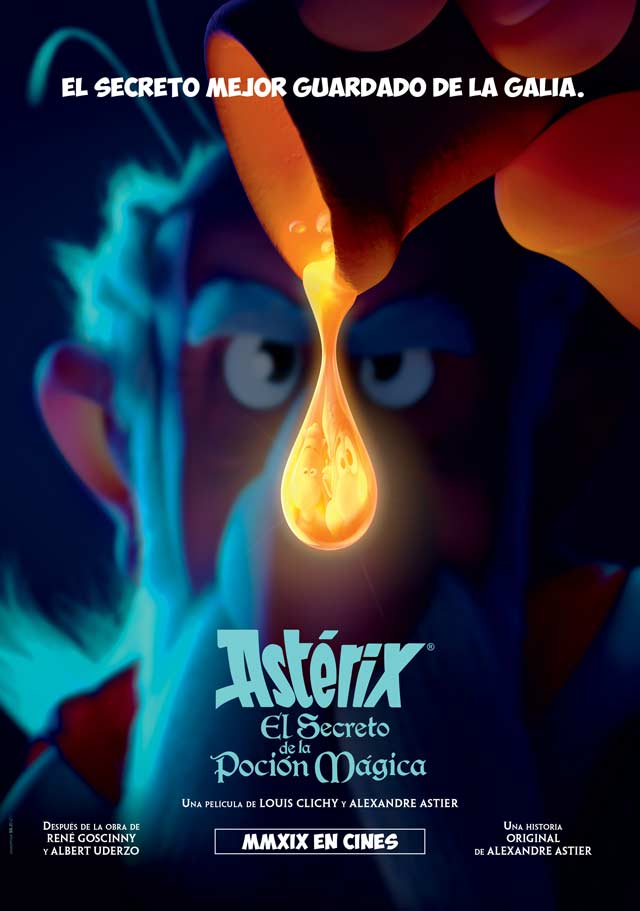 Astérix: El secreto de la poción mágica - cartel teaser