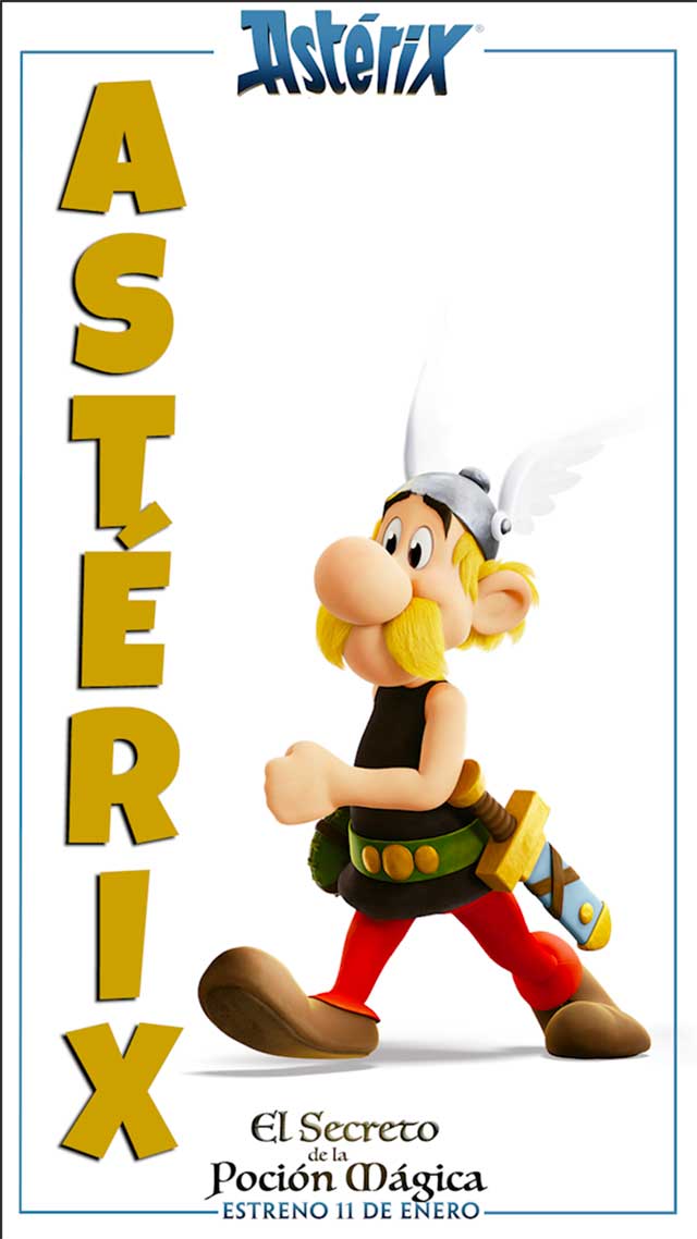 Astérix: El secreto de la poción mágica - cartel Astérix