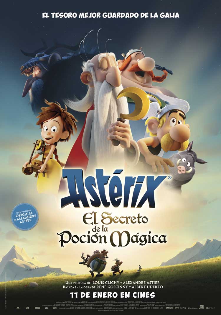 Astérix: El secreto de la poción mágica - cartel