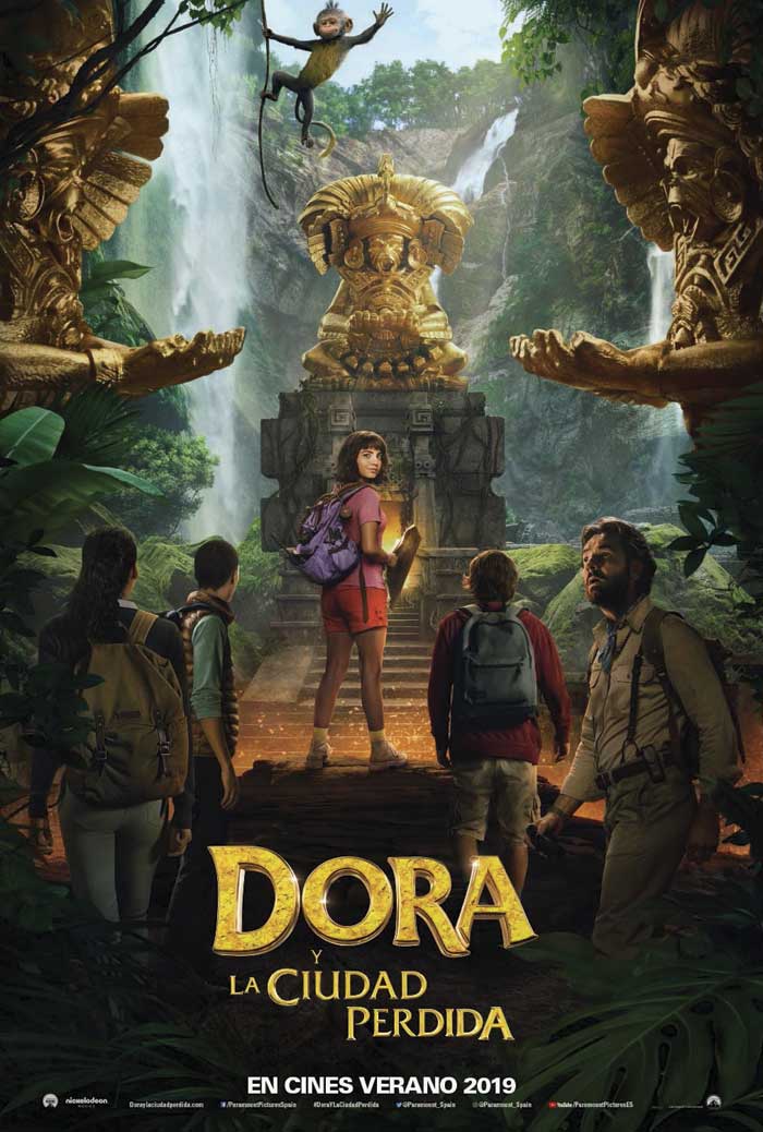 Dora y la ciudad perdida - cartel teaser