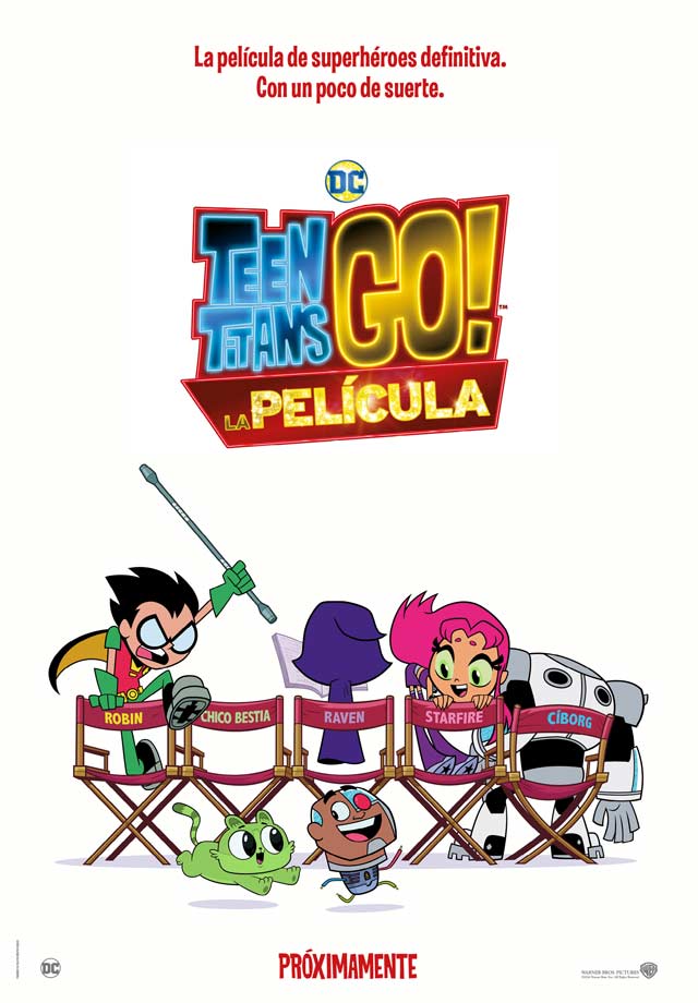 Teen Titans GO La película - cartel teaser