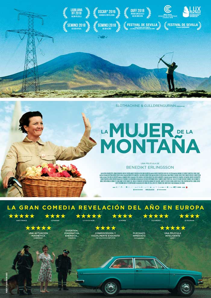 La mujer de la montaña - cartel