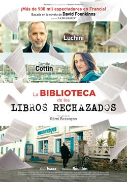 Cartel de La biblioteca de los libros rechazados