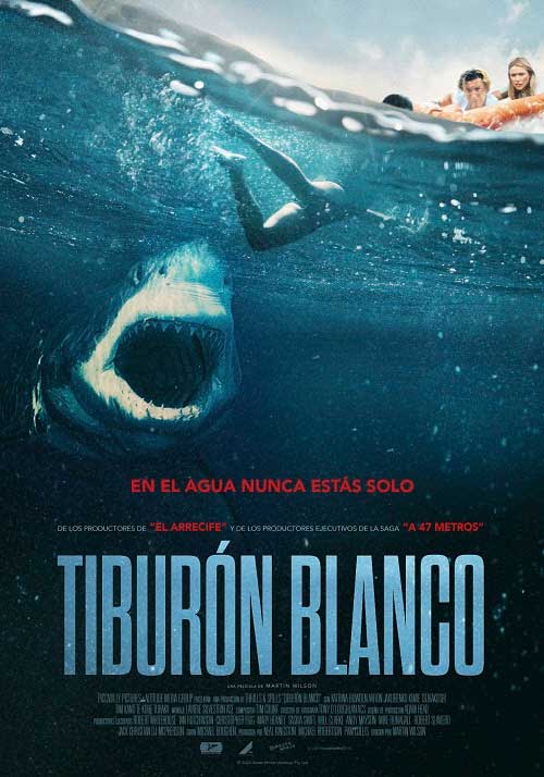 Tiburón blanco - cartel