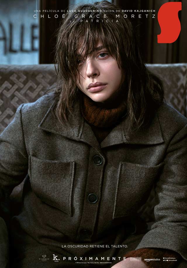 Suspiria - cartel Chloë Grace Moretz es Patricia