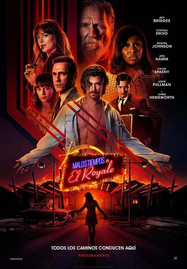 Malos tiempos en El Royale - cartel